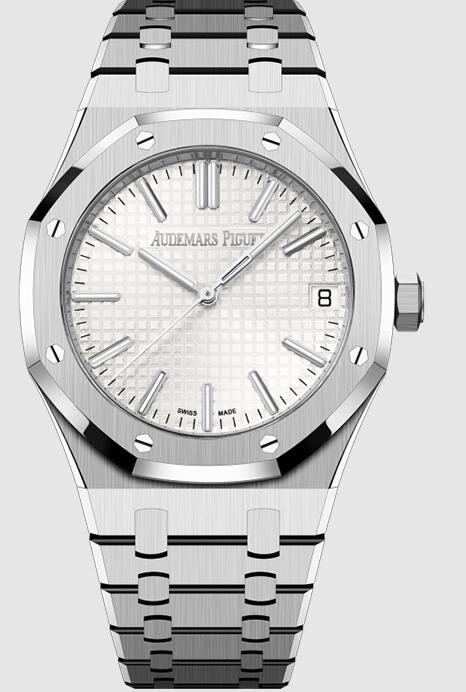 Review 2022 Audemars Piguet Royal Oak Selfwinding 41 Replica Watch 15510ST.OO.1320ST.03 - Click Image to Close